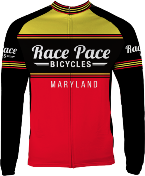 Race Pace Bicycles Race Pace Classic Logo Thermal + Reflective Tabs 